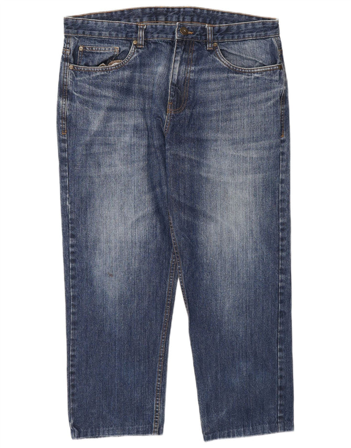 James Pringle Jeans recortados para hombre W36 L25 Algodón azul