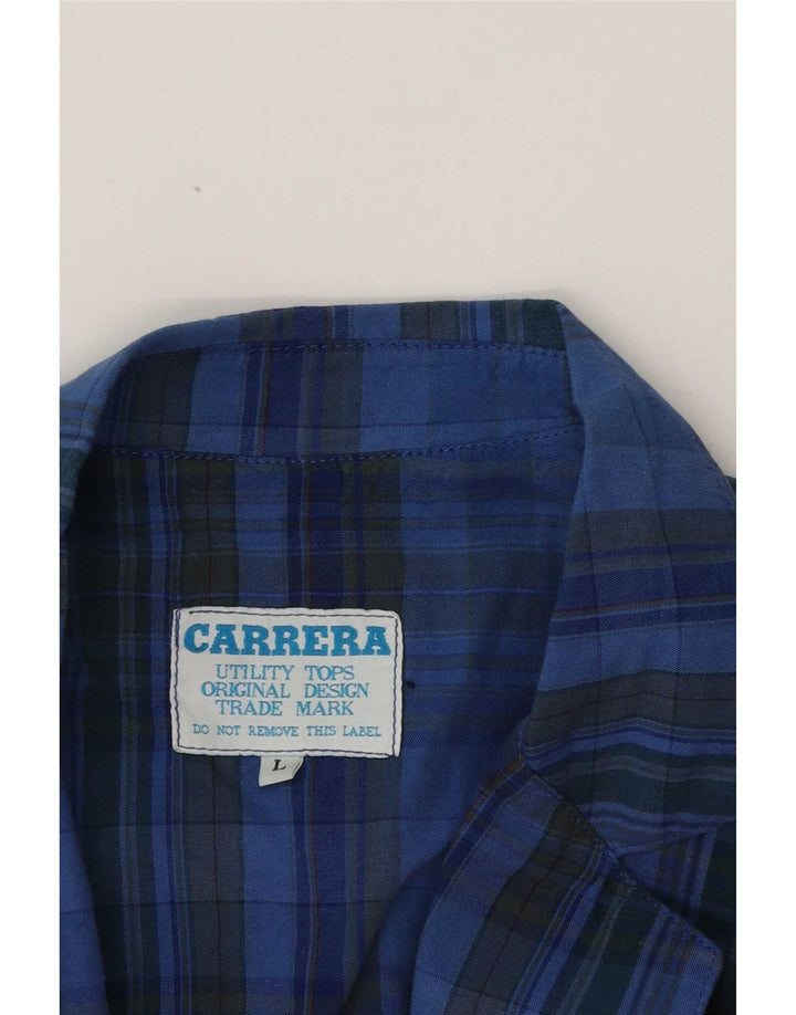 Carrera Chaqueta tipo blazer de 2 botones para hombre UK 40 Large Blue Check