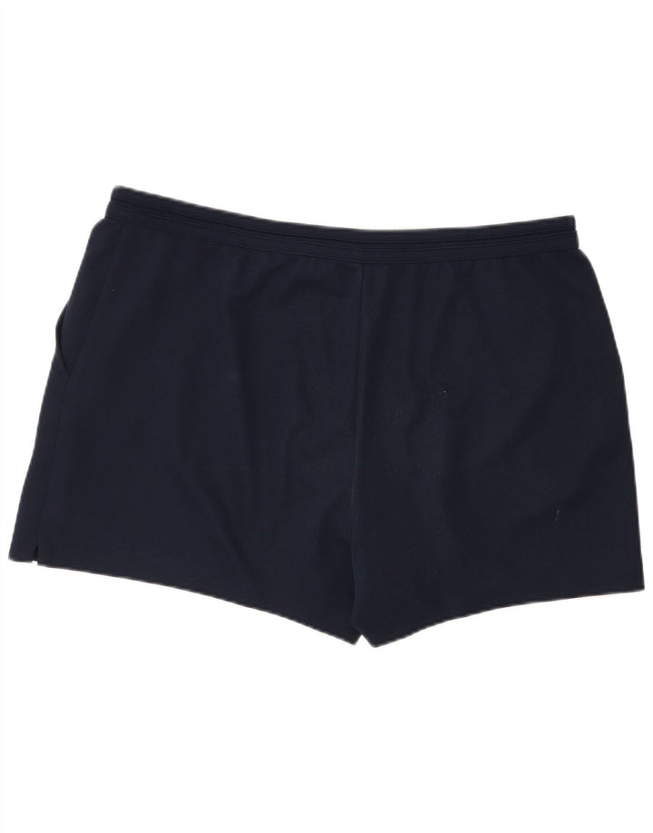 Sergio Tacchini Shorts deportivos para hombre IT 56 2XL Azul marino Poliéster