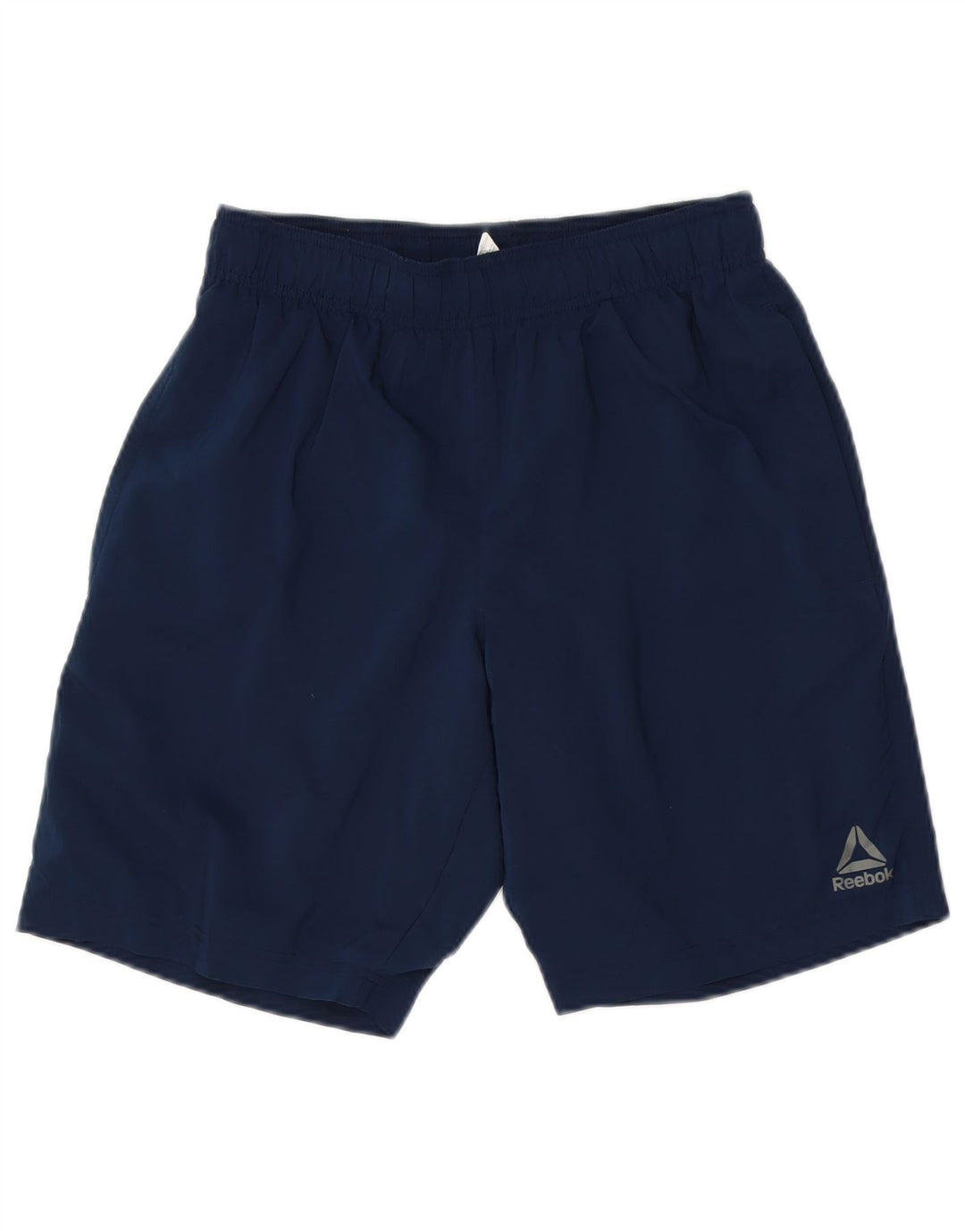 Reebok Mens Sport Shorts Small Azul Marino Poliéster