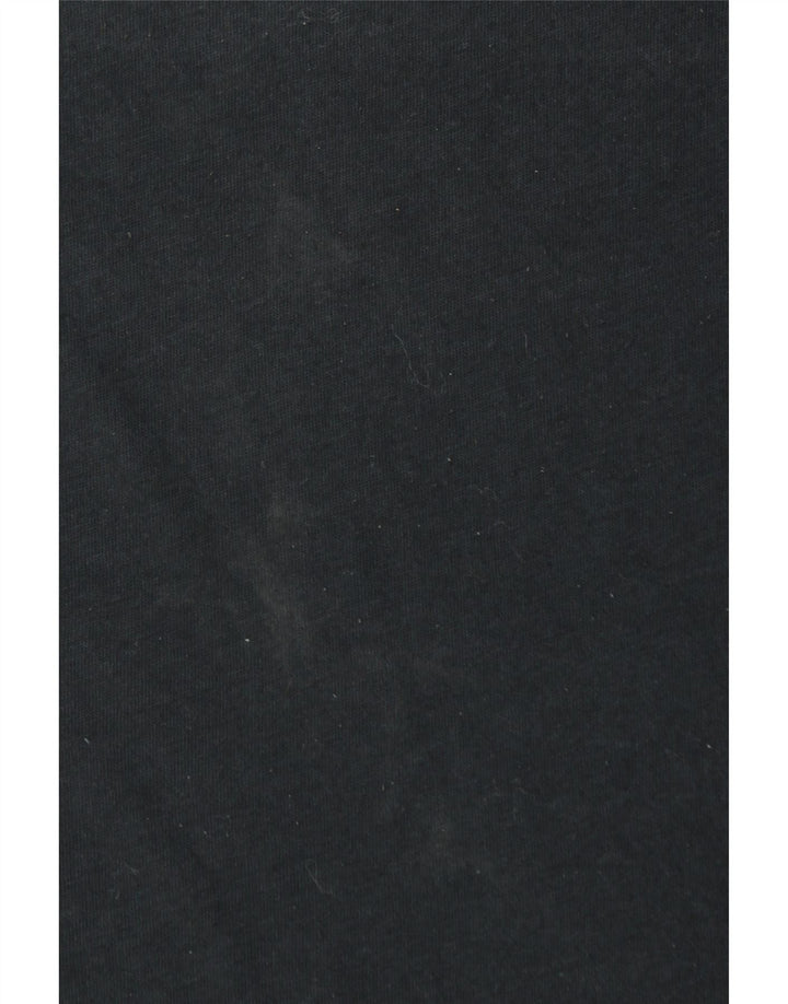 UNDER ARMOUR Camiseta estampada Heat Gear para hombre Top mediano de algodón negro