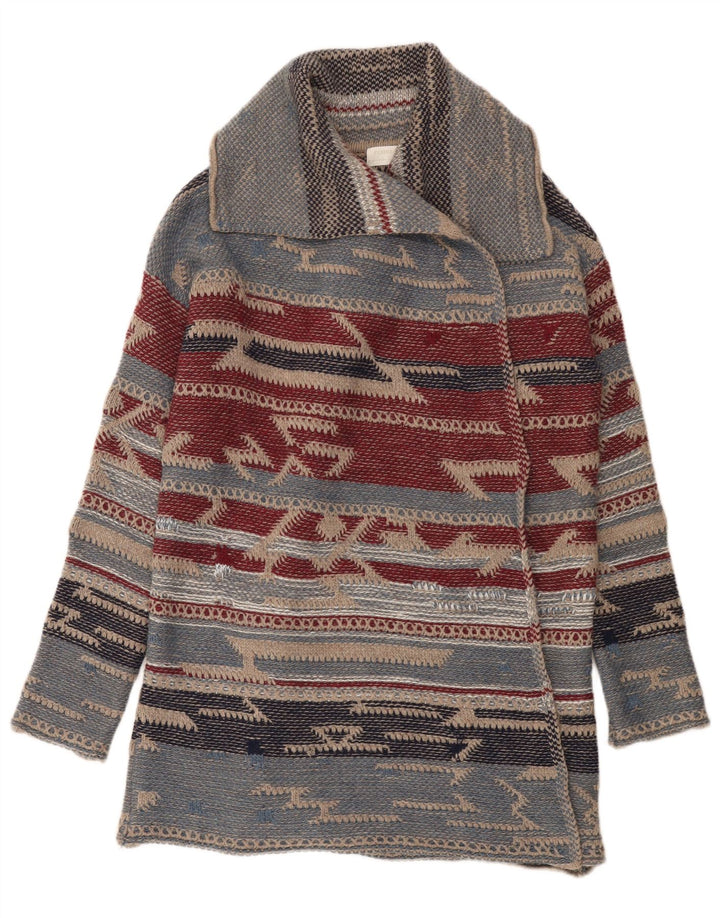 Carrera Cárdigan Largo para Mujer Talla única Multicolor Azteca