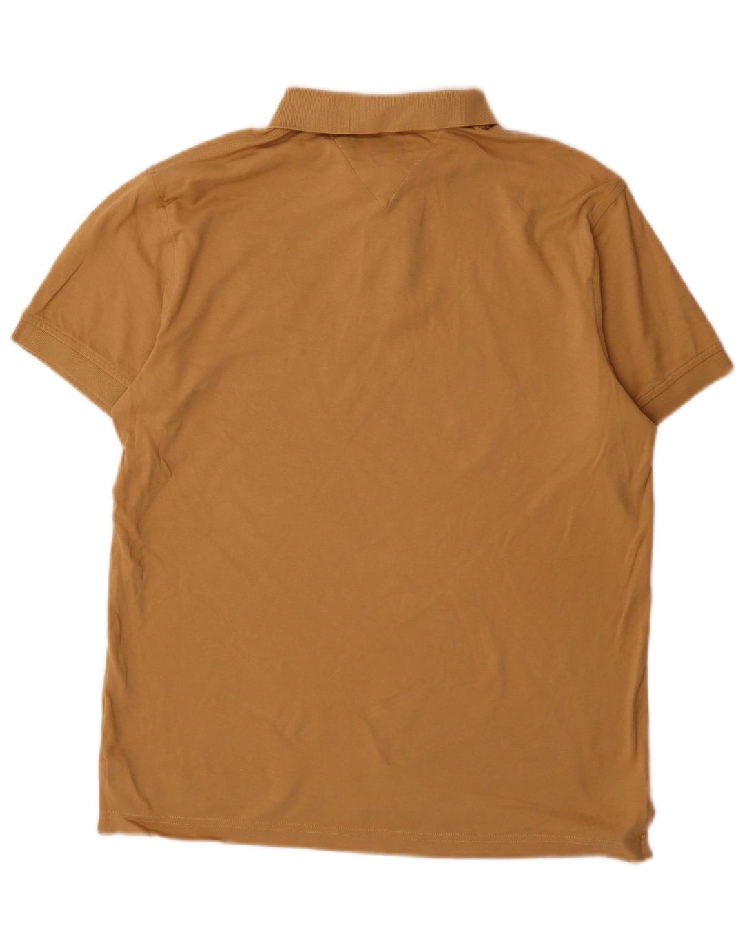 Polo Tommy Hilfiger de corte regular para hombre de algodón marrón medio