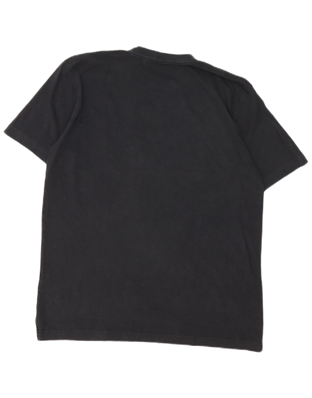 Hugo Boss Hombre Camiseta Top Grande Algodón Negro