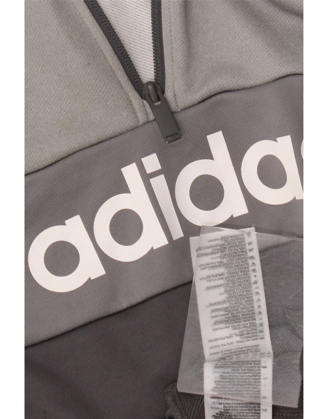 ADIDAS Sudadera con gráfico Aeroready para niños 9-10 años Gris