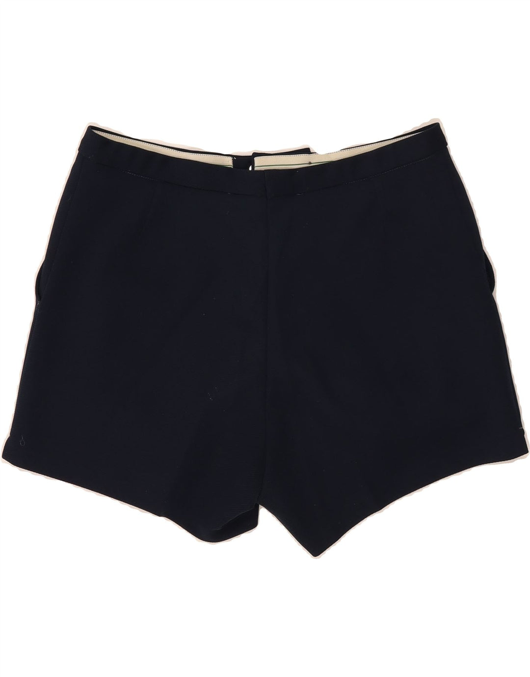 VINTAGE Mens Sport Shorts IT 56 XL Navy Blue Polyester Vintage Vintage and Second-Hand Vintage from Messina Hembry 