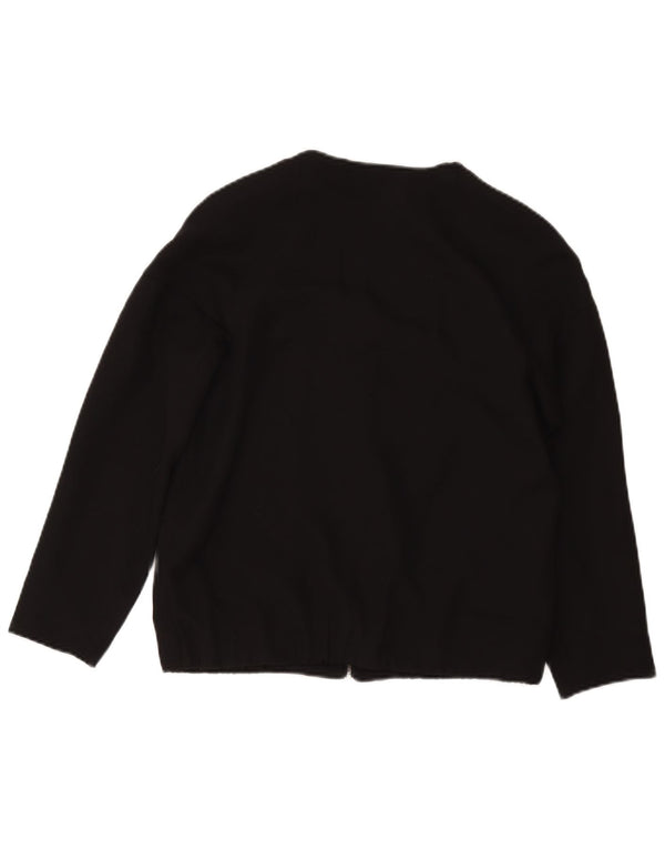 Zara Mujer Blazer Chaqueta UK 10 Small Negro
