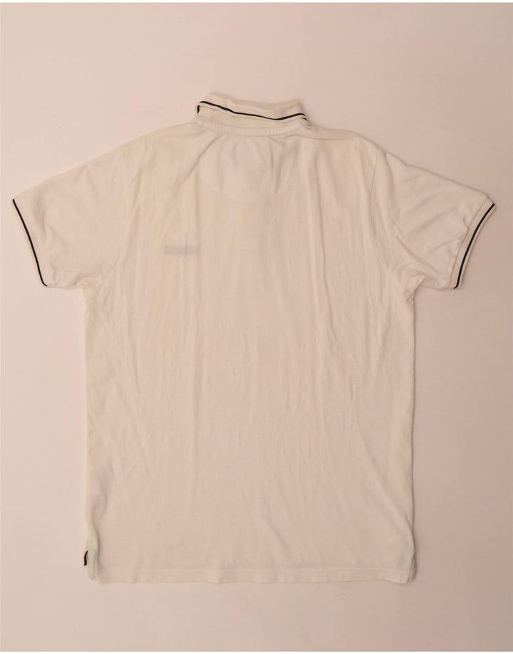Woolrich Polo Hombre XL Blanco Algodón