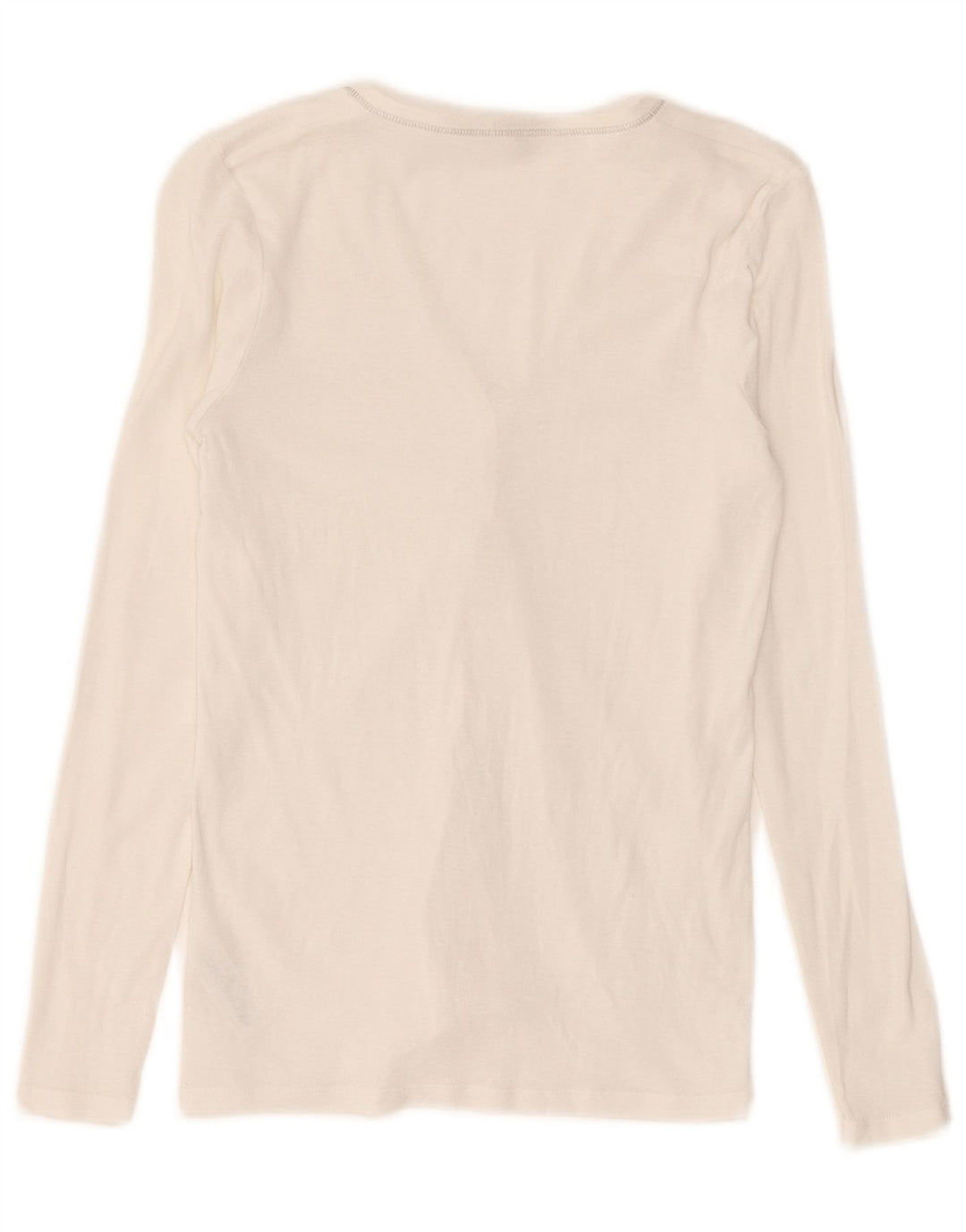 Massimo Dutti Cárdigan Mujer UK 8 Small Algodón Blanco