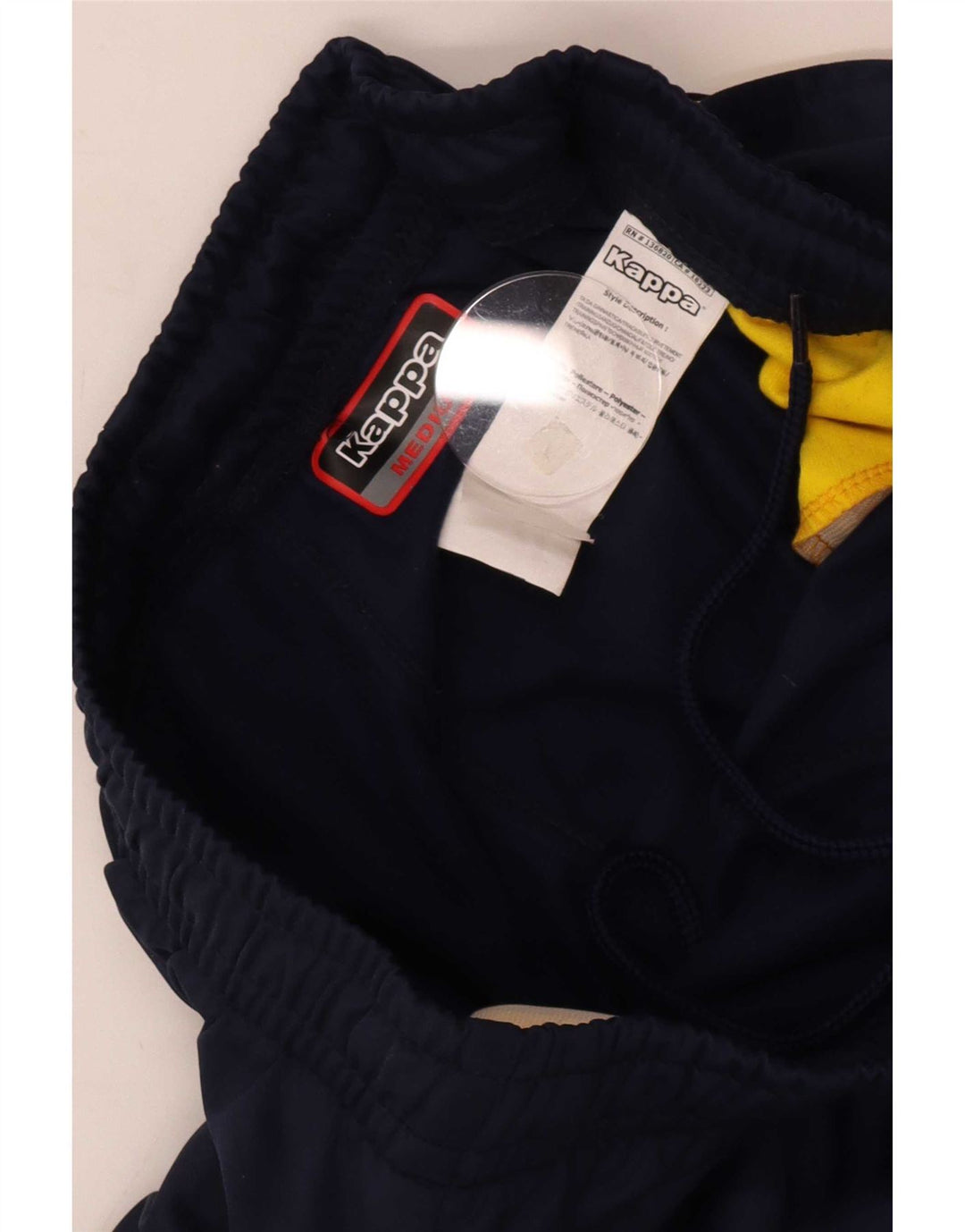 Kappa Hombre Pantalones De Chándal Gráfico Joggers Medium Azul Marino Poliéster