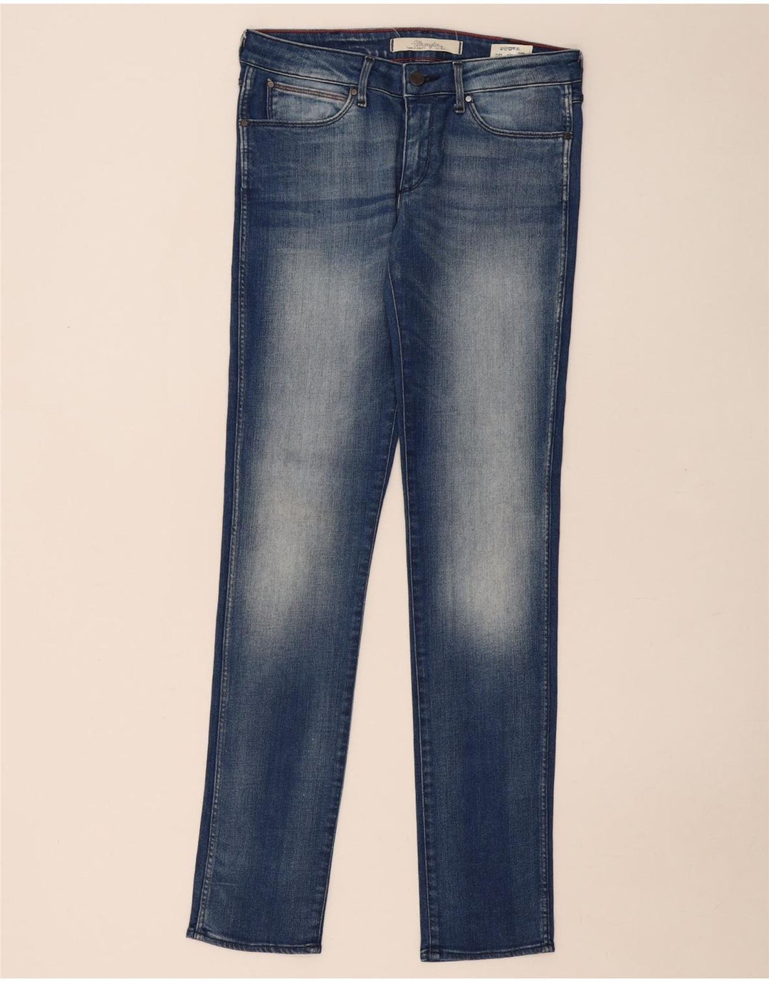 Wrangler Molly Slim Jeans Mujer W28 L34 Algodón Azul