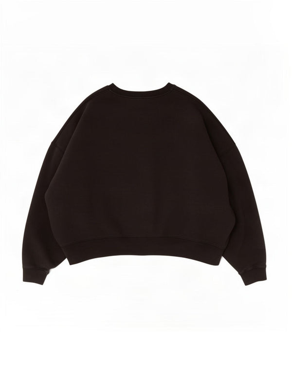 Nike - Sudadera extragrande para mujer, talla 40, XL, algodón negro
