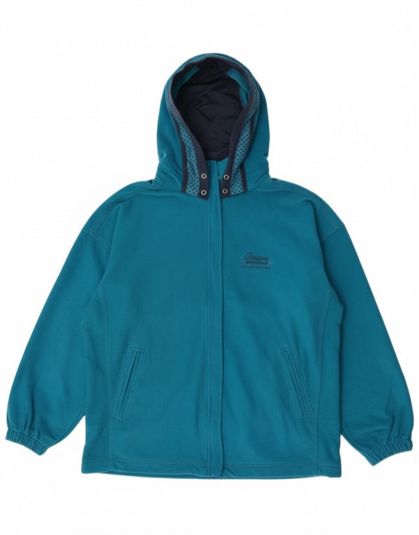 Diadora Chaqueta de chándal con capucha para mujer UK 46 Large Blue