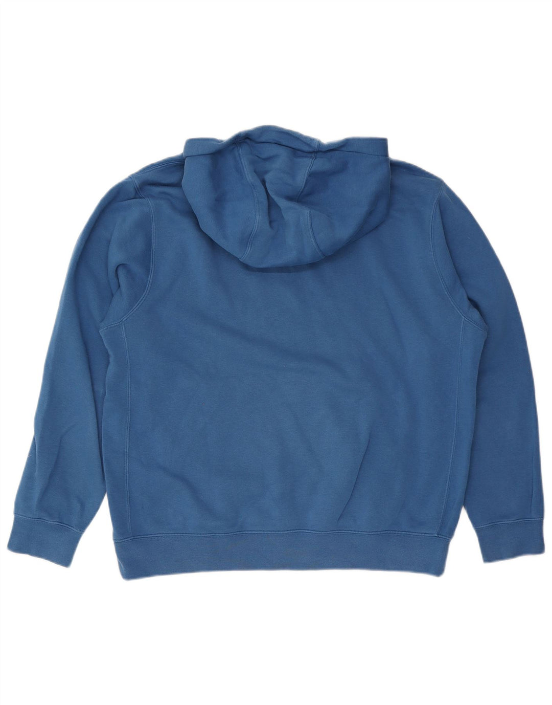 Nike Jersey con capucha para hombre, talla grande, algodón azul