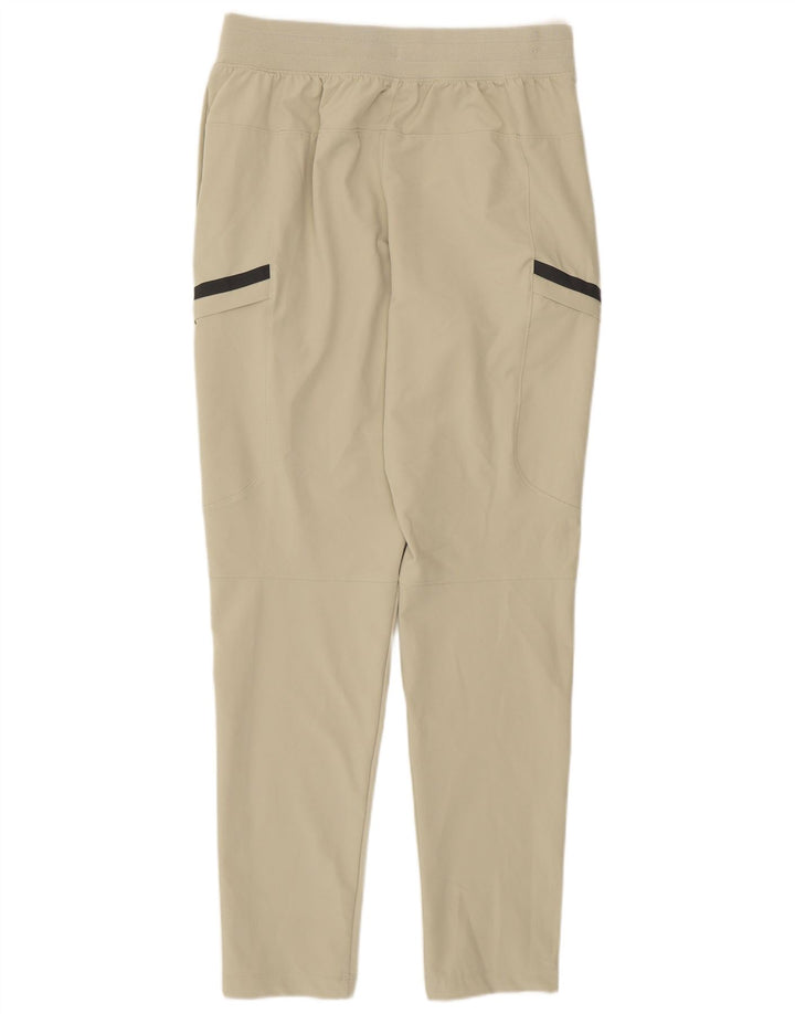 Pantalón de chándal Under Armour Mujer Mediano W28 L30 Beige Rayas