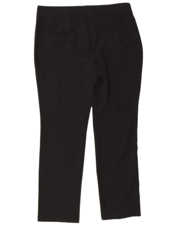 Pantalones informales ajustados Marks & Spencer para mujer UK 16 Large W36 L30 Black