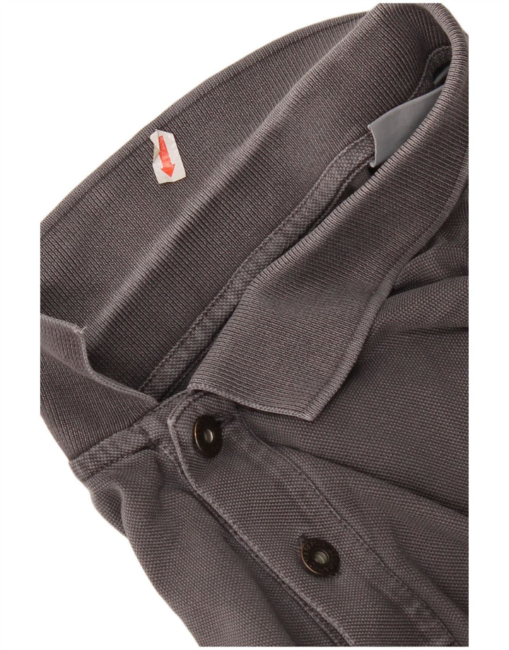 Polo Napapijri Hombre Gris Medio