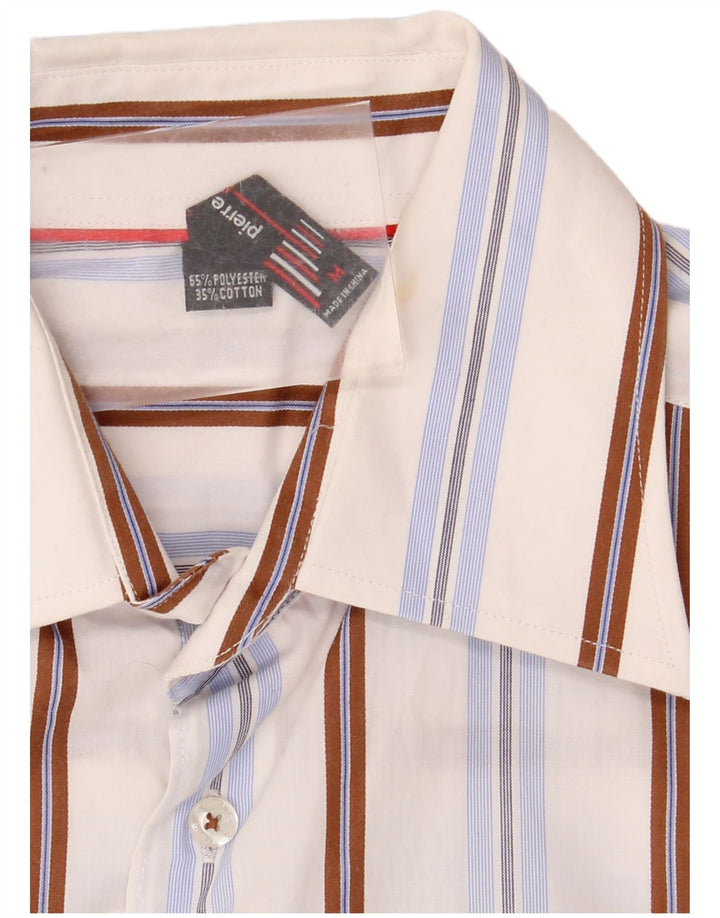 PIERRE CARDIN Camisa Manga Corta Hombre Mediana Rayas Multicolor