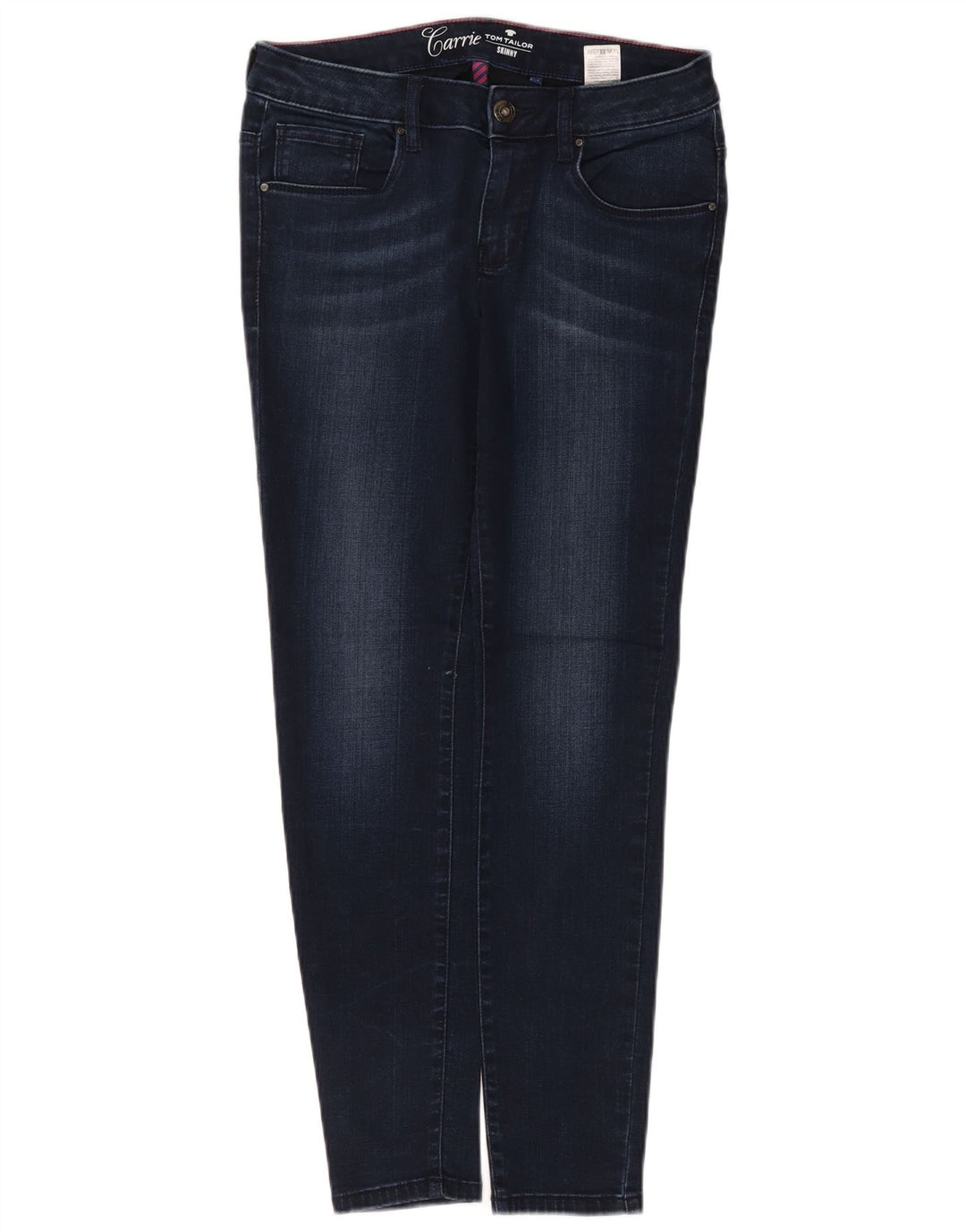 Vaqueros pitillo de mujer Tom Tailor W30 L30 Lyocell azul marino