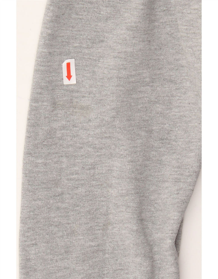 KAPPA Womens Graphic Sweatshirt Jumper UK 10 Small Black Colourblock Vintage Kappa and Second-Hand Kappa from Messina Hembry 