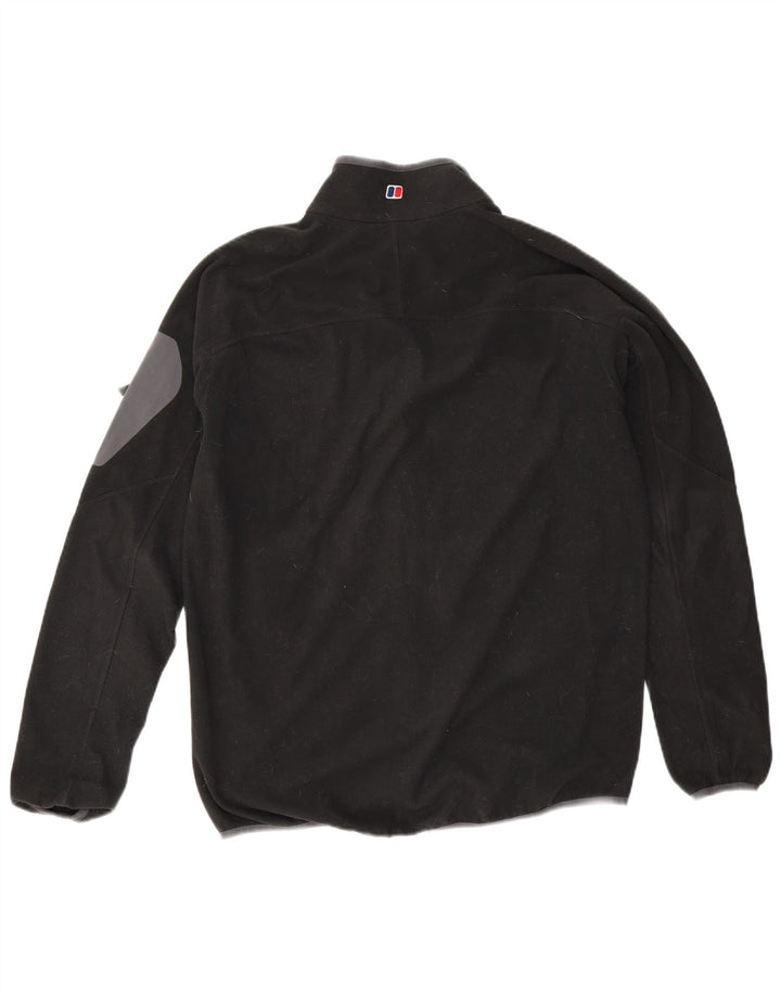 Berghaus Chaqueta polar para hombre UK 38 Medium Negro Poliéster
