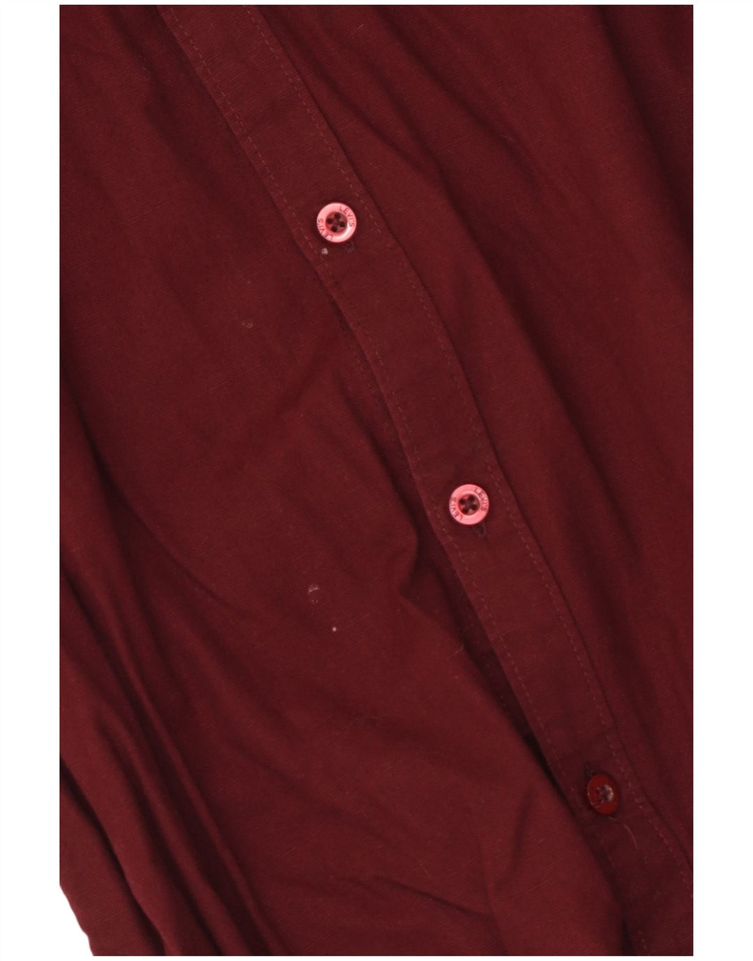 Camisa Levi's para hombre grande de algodón burdeos
