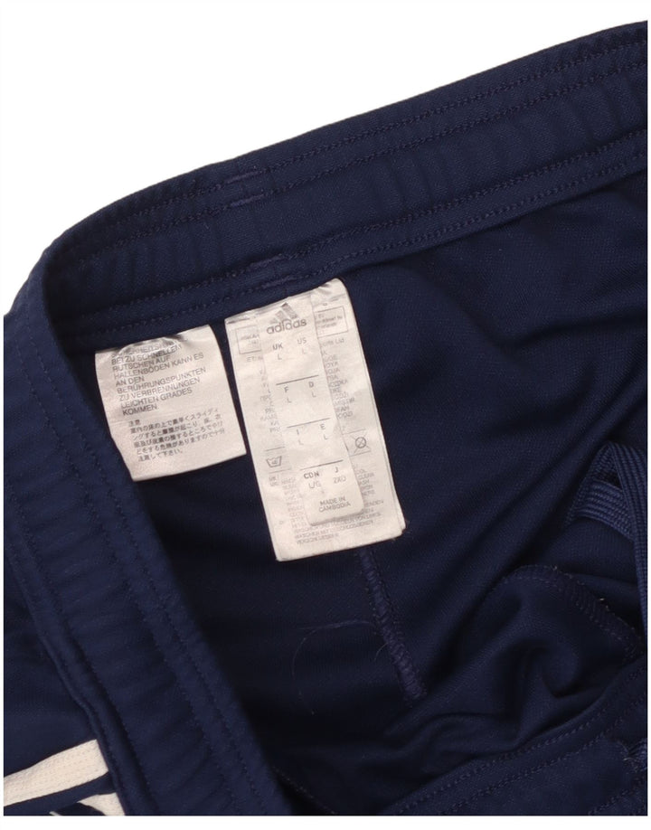 Pantalón De Chándal Adidas Hombre Grande Azul Marino Poliéster