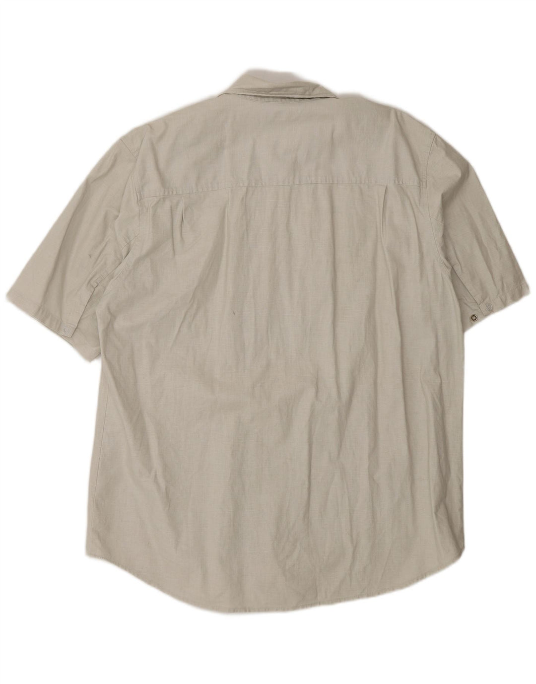 LEVI'S Camisa Manga Corta Hombre XL Lino Gris