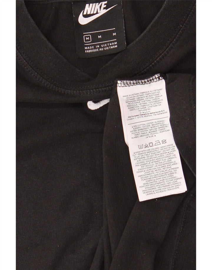 Camiseta Nike Hombre Top Medium Negro Algodón
