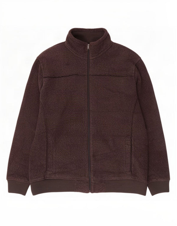 Marks & Spencer Chaqueta polar para hombre UK 44 2XL Gris Poliéster