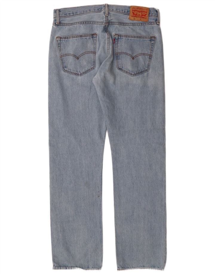 Levi's Hombre 501 Vaqueros Rectos W33 L32 Algodón Azul