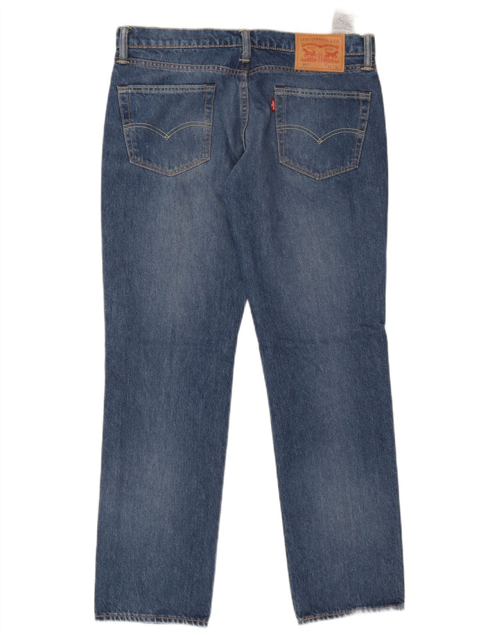 Levi's Hombre 511 Slim Jeans W34 L32 Algodón Azul