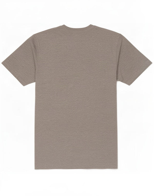 Crew Clothing Camiseta gráfica para hombre Top pequeño de algodón moteado gris