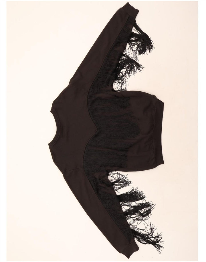 Levi's - Sudadera para mujer, talla 40, talla mediana, algodón negro