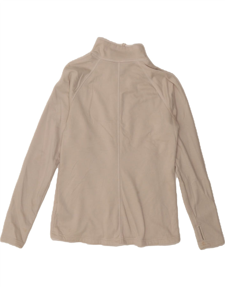 THE NORTH FACE Womens Tracksuit Top Jacket UK 14 Medium Beige Polyester Vintage The North Face and Second-Hand The North Face from Messina Hembry 