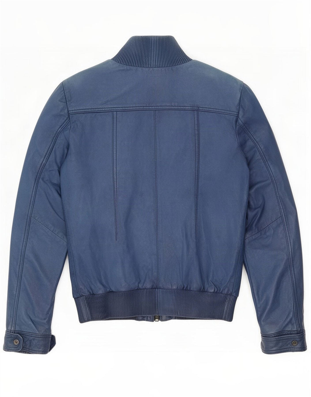 Bomboogie Chaqueta de cuero para mujer UK 42 Azul medio