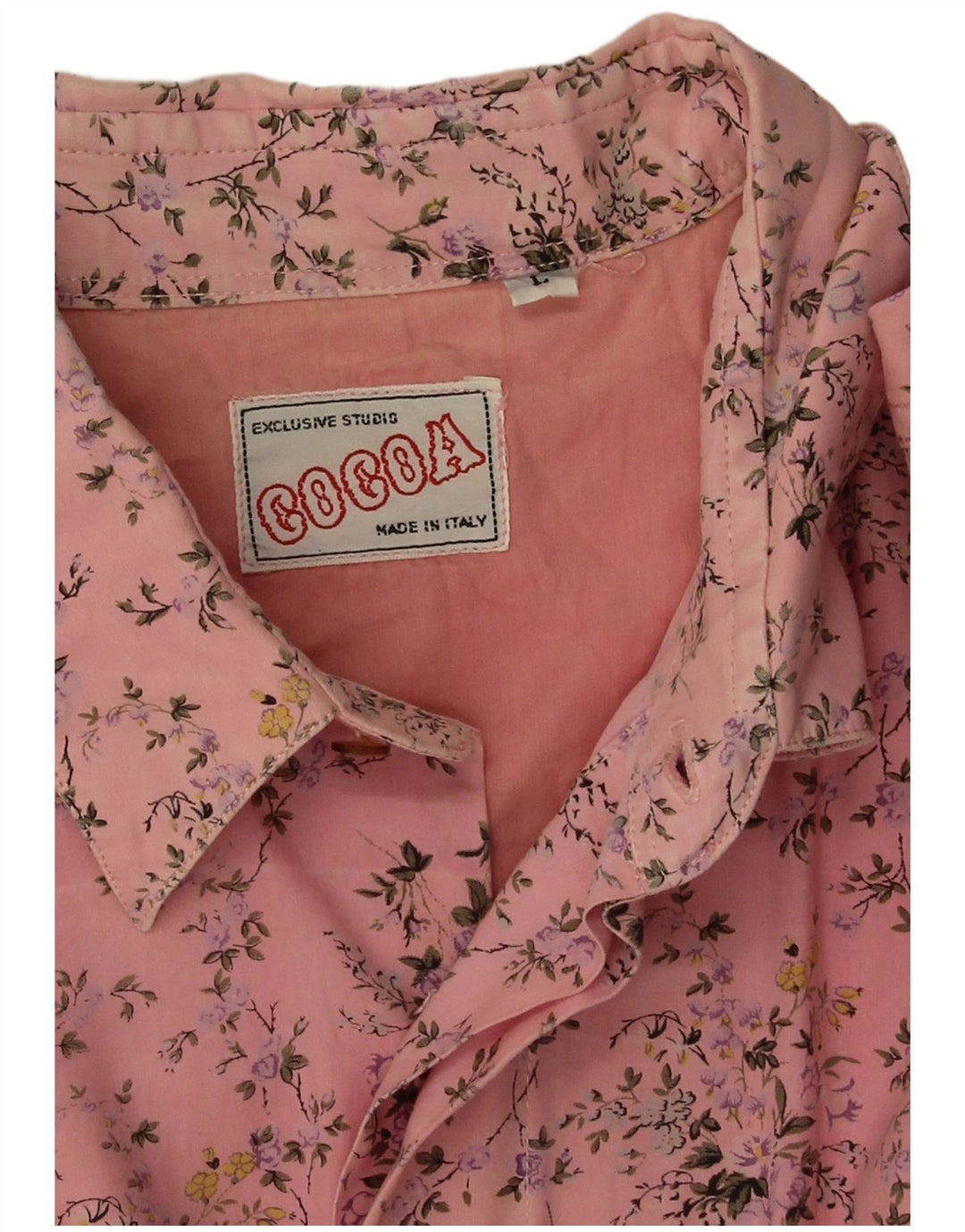 Camisa Cocoa Mujer Grande Rosa Floral