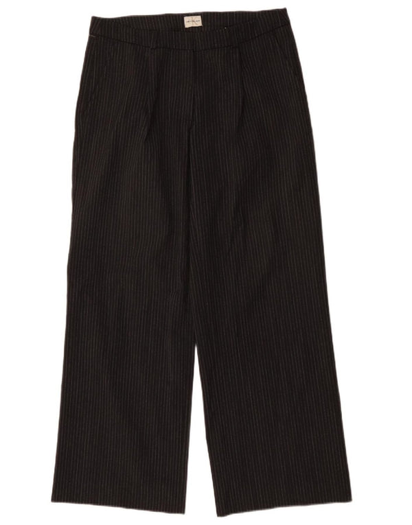 Pantalón chino recto CALVIN KLEIN Mujer W30 L31 Poliéster a rayas grises