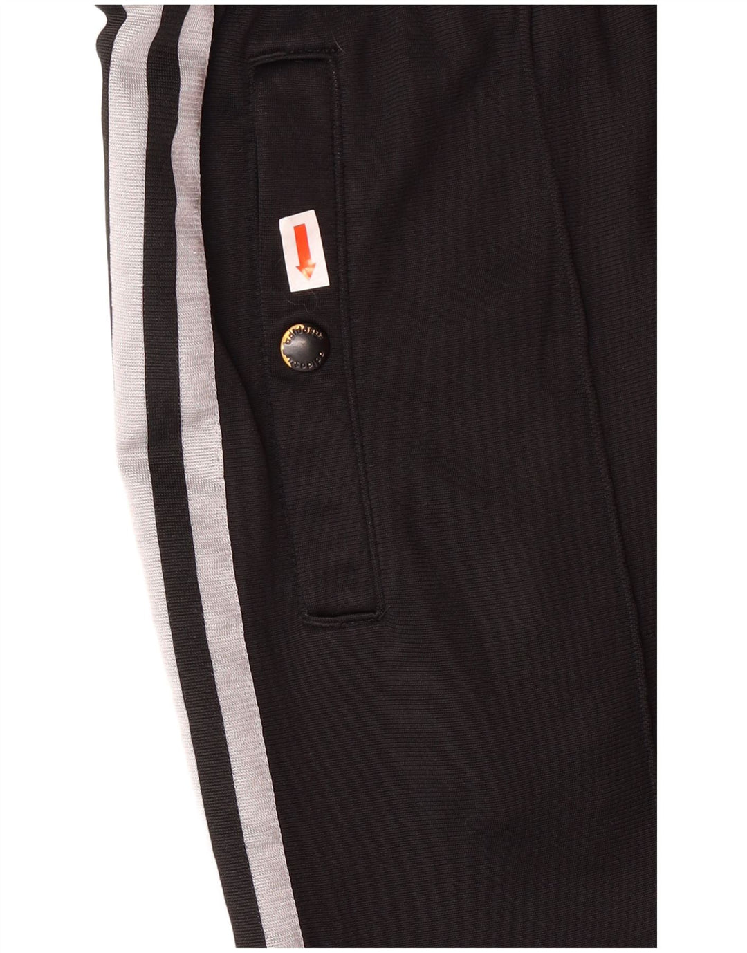 ADIDAS Womens Tracksuit Trousers EU 40 Medium  Black Polyamide