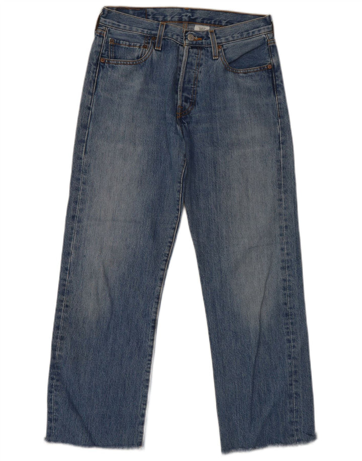 Levi's Hombre 501 Vaqueros Rectos W29 L28 Algodón Azul