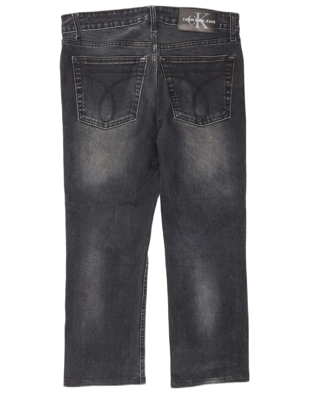Vaqueros rectos Calvin Klein para hombre W32 L26 azul marino