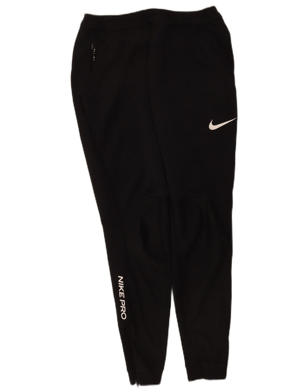Nike Dri Fit Graphic - Pantalones de chándal para mujer, talla 40, color negro