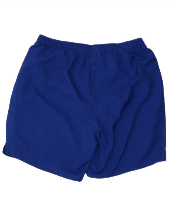 UMBRO Pantalones cortos deportivos para hombre poliéster azul grande