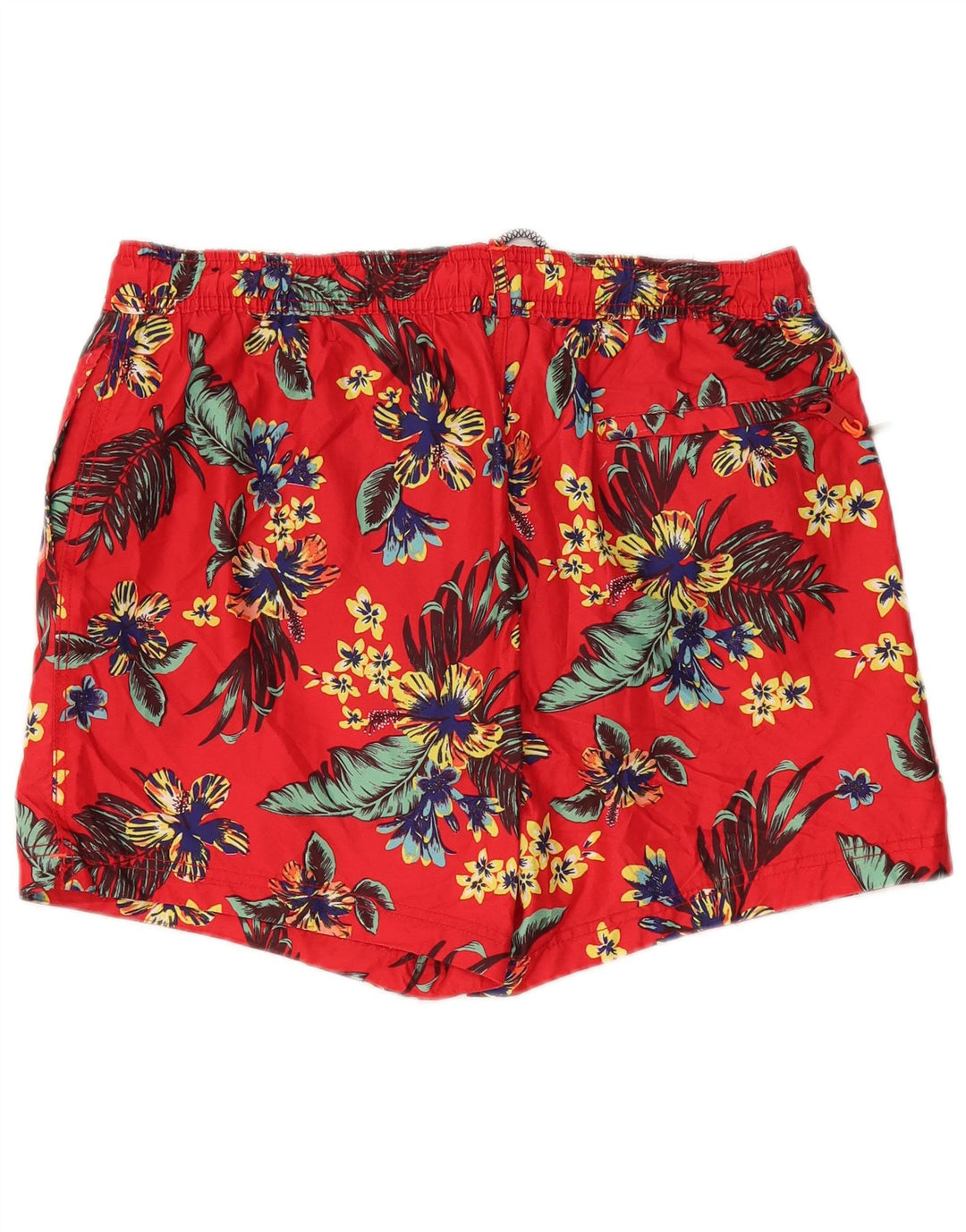 SUPERDRY Bañador para hombre 2XL Poliéster floral rojo