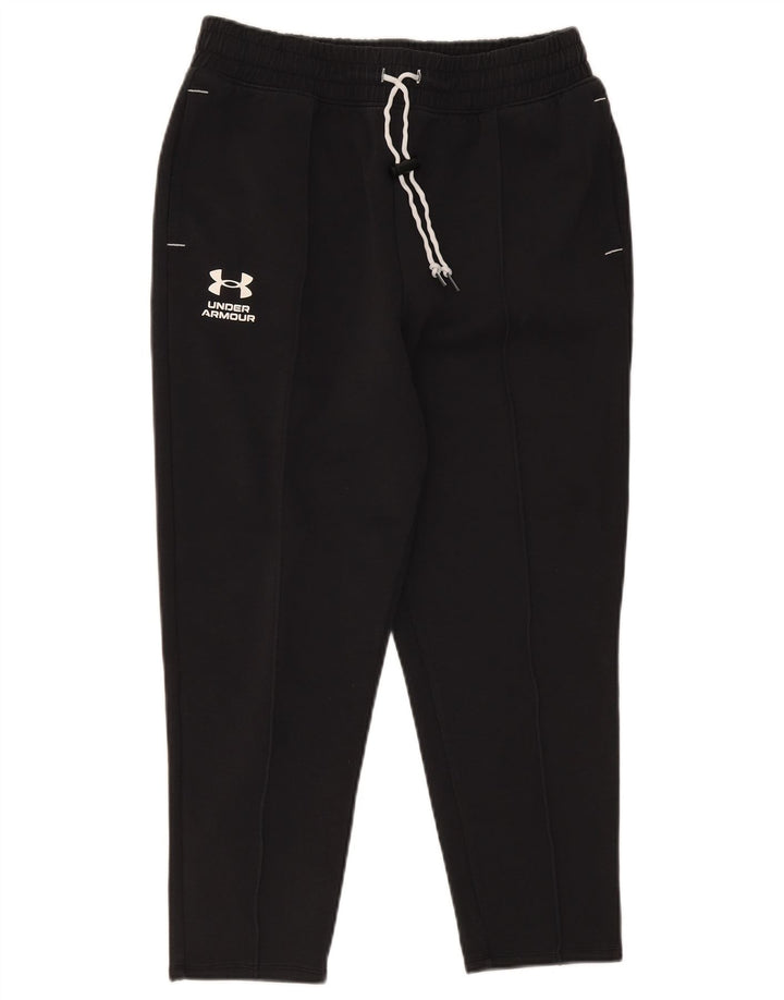 Under Armour Pantalón Corto De Chándal Corto De Algodón Negro Mediano Hombre