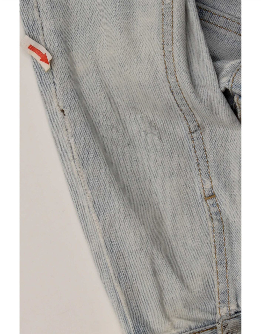 Topshop Chaqueta vaquera para mujer UK 10 Small Blue Cotton