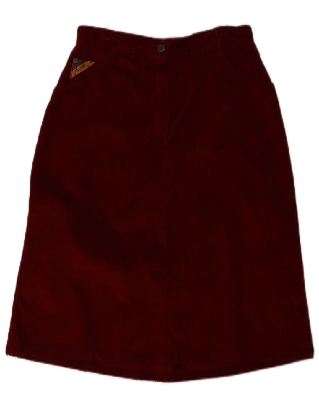Falda de pana para mujer El Paso IT 44 Medium W26 Algodón rojo