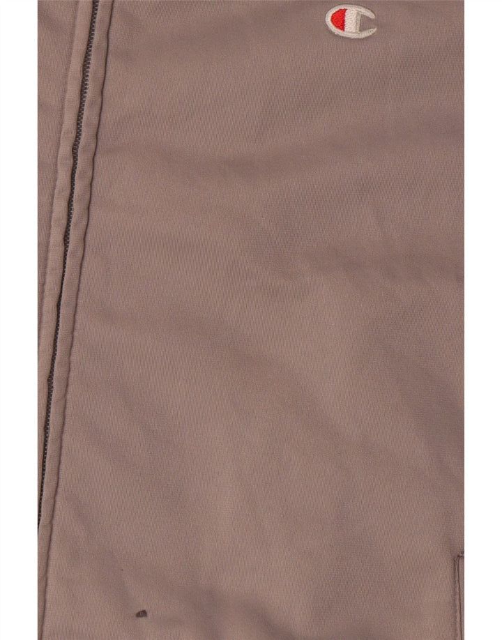 Champion Chaqueta de chándal para hombre XL Gris Colorblock Poliéster
