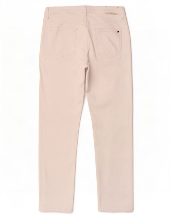 Vaqueros Rectos Tommy Hilfiger Mujer W30 L28 Algodón Blanco