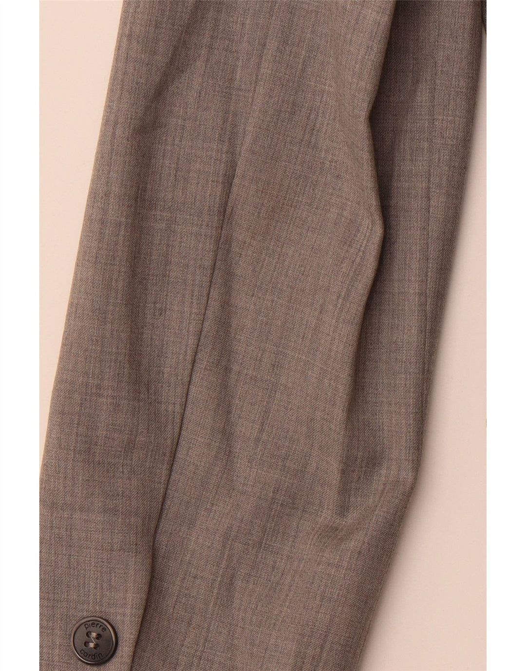 PIERRE CARDIN Chaqueta tipo blazer de 3 botones para mujer EU 42 Gris medio a rayas